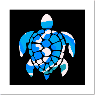 Tye-Die Sea Turtle Posters and Art